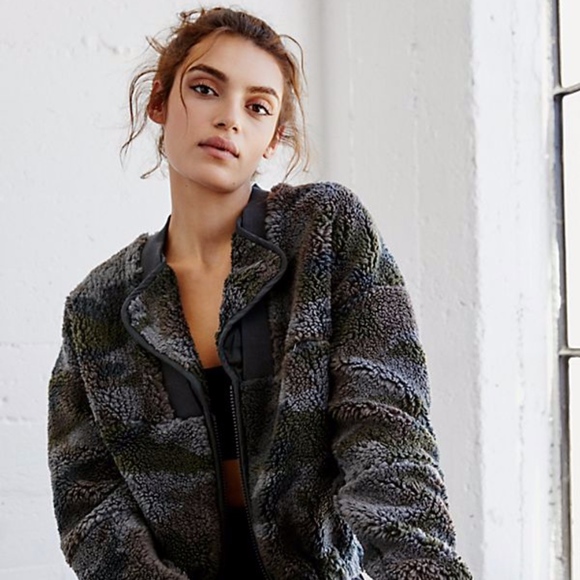 Free People Jackets & Blazers - NWT Free People FP Camo Jacket, Small
